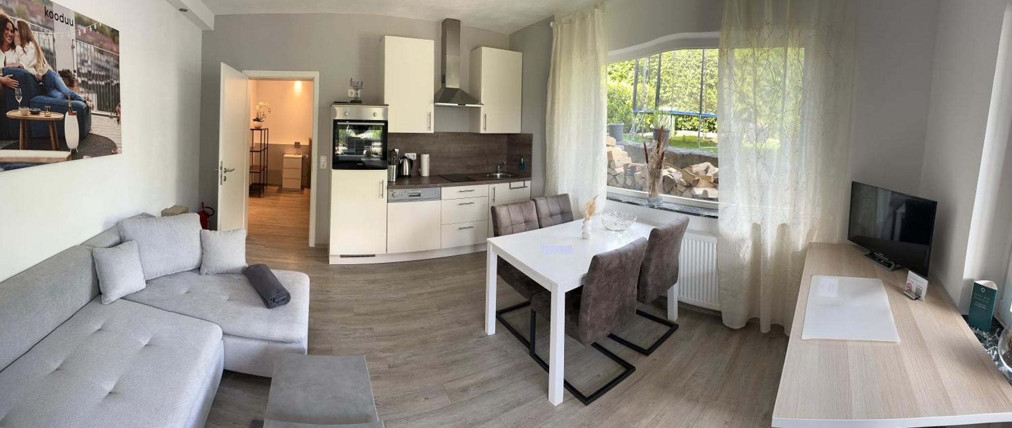 בראונפלס Ferienwohnung Schlossblick - 4 Sterne Sauna Pool Whirlpool Exklusiv מראה חיצוני תמונה